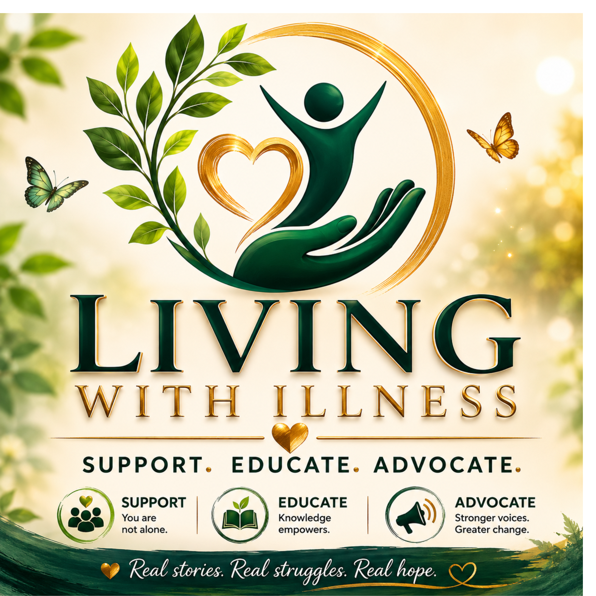 Living and Coping with Illness podcast logo