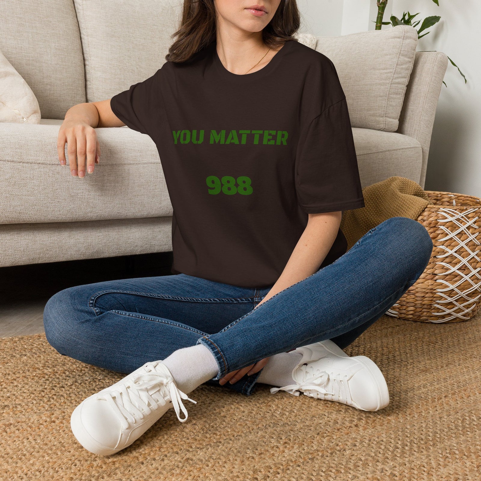 You Matter 988 mental health awareness shirt